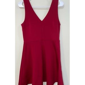 Forever 21, red dress, large